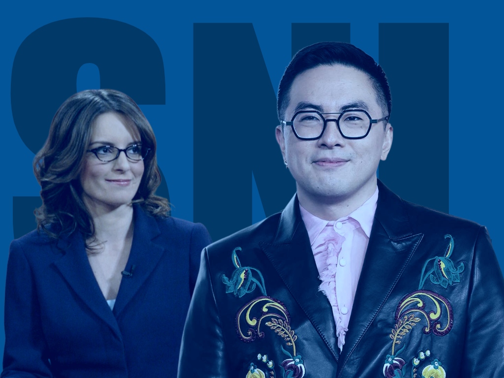 Tina Fey and Bowen Yang SNL