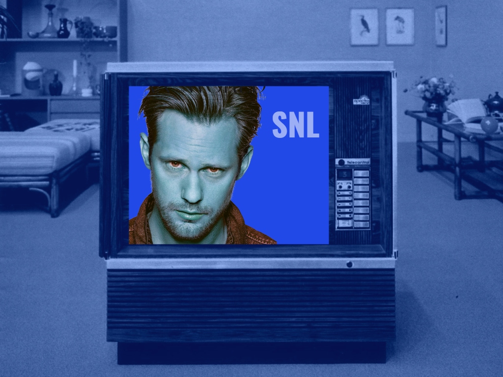 Alexander Skarsgard hosting SNL