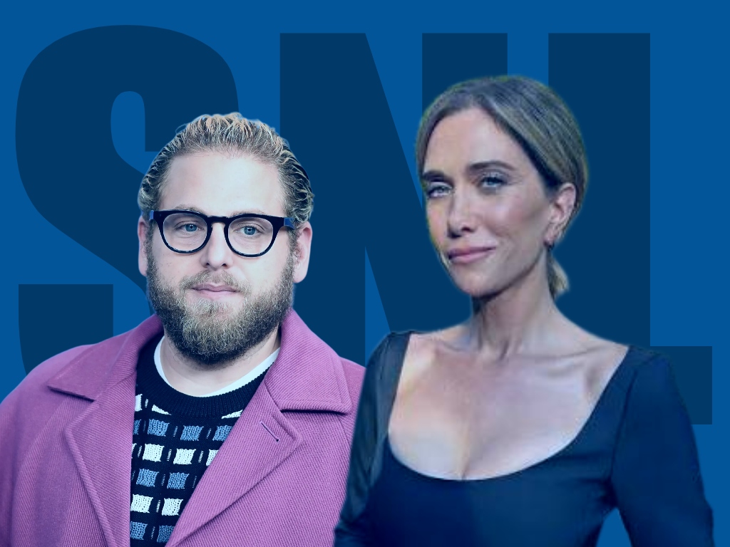 Jonah Hill and Kristen Wiig