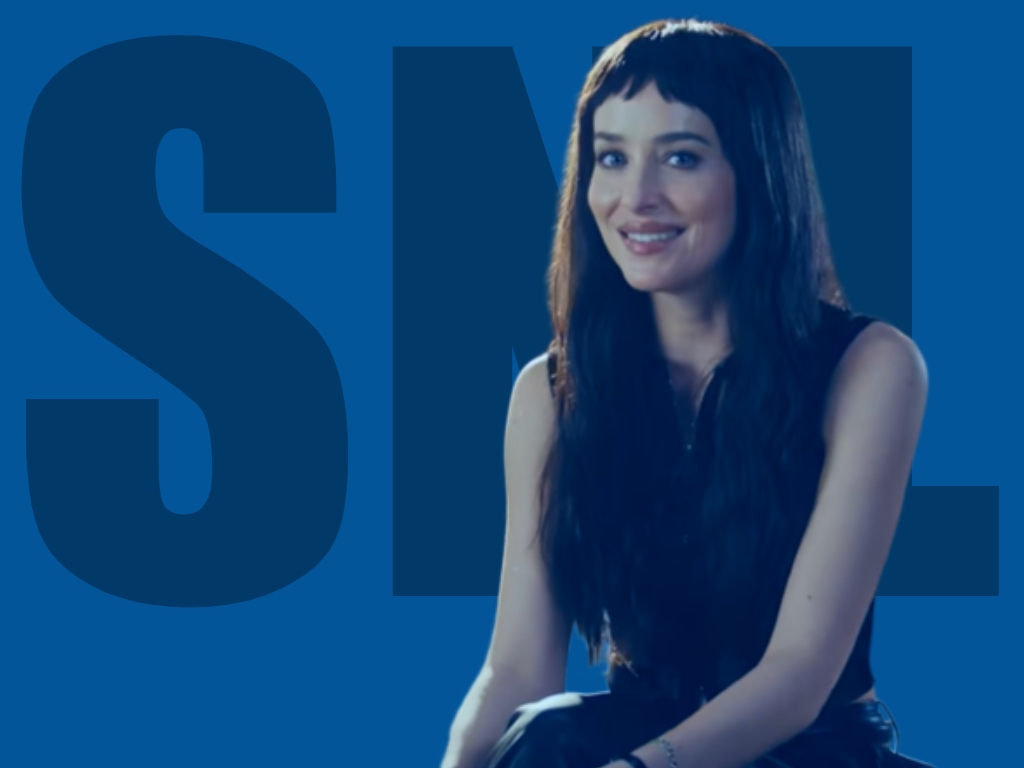 Dakota in Mean Scary Girlfriend sketch SNL